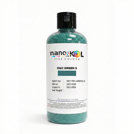 D&C Green 5 100 gm product with white background