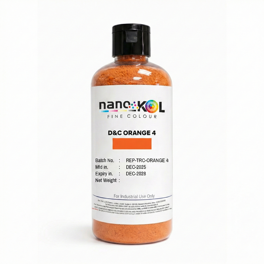D&C Orange 4 100 gm product with white background