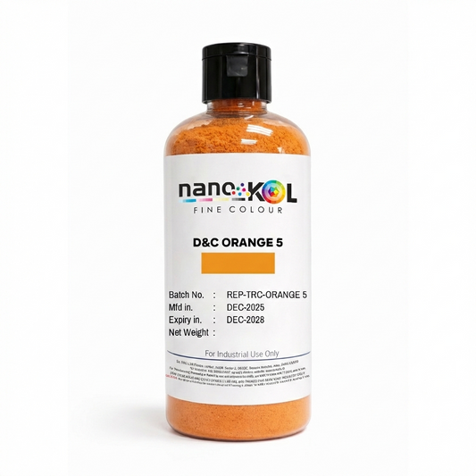 D&C Orange 5 100 gm product with white background