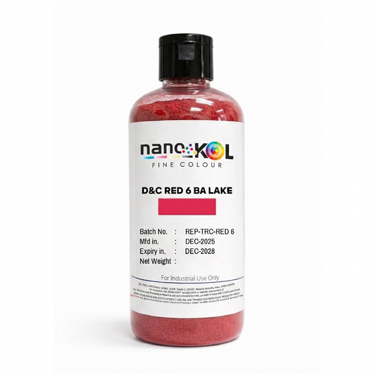 D&C Red 6 BA Lake 100 gm product with white background