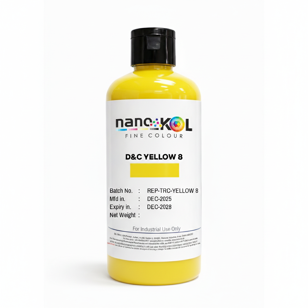 D&C Yellow 8 100 gm product with white background