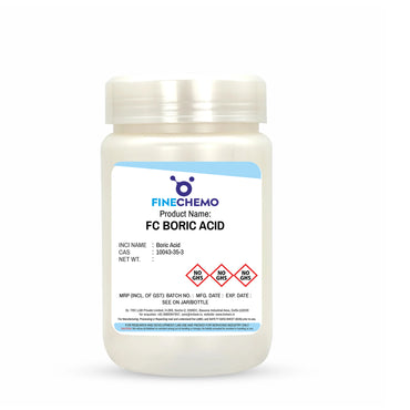 FC Boric Acid 500 g pack on a white background